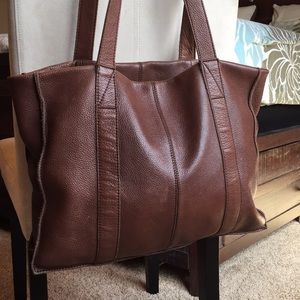 Banana Republic leather bag